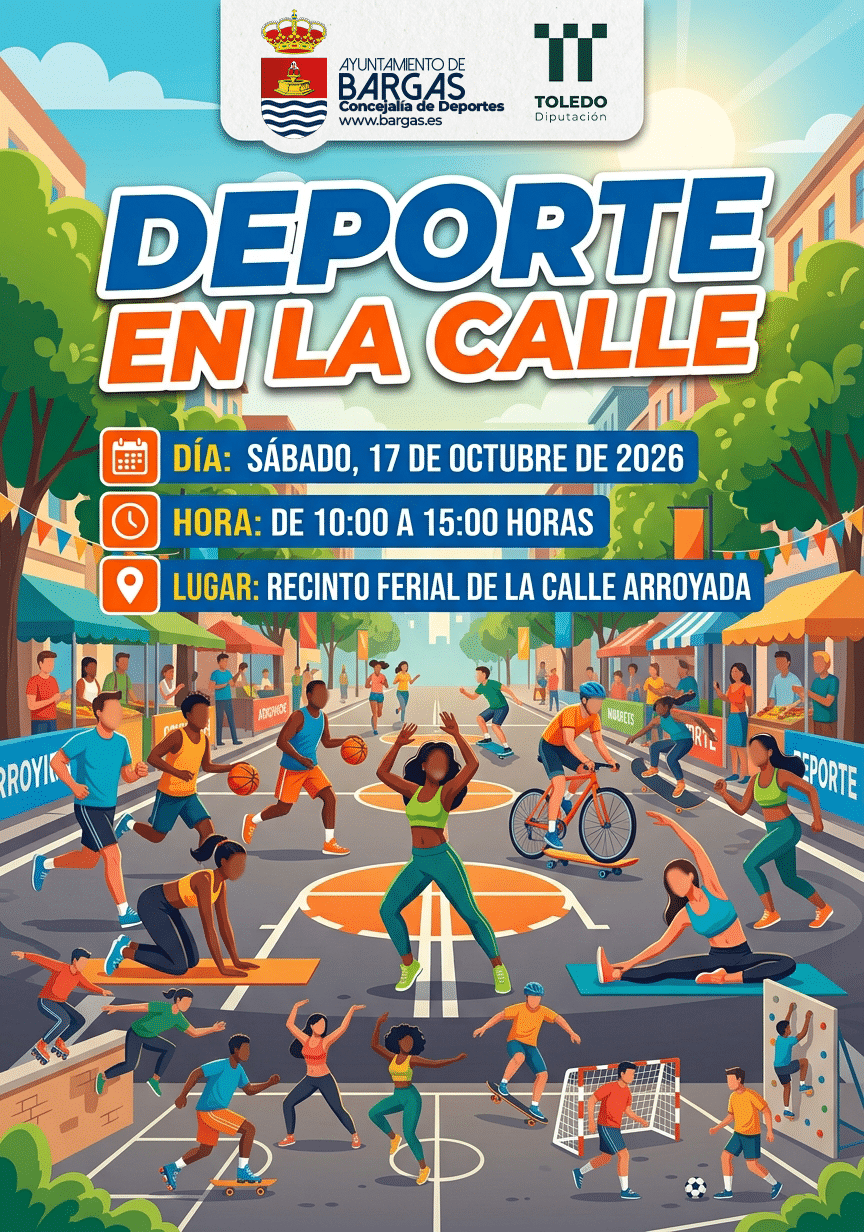 🏀 ¡LLEGA DEPORTE EN LA CALLE A BARGAS! 🏐⚽