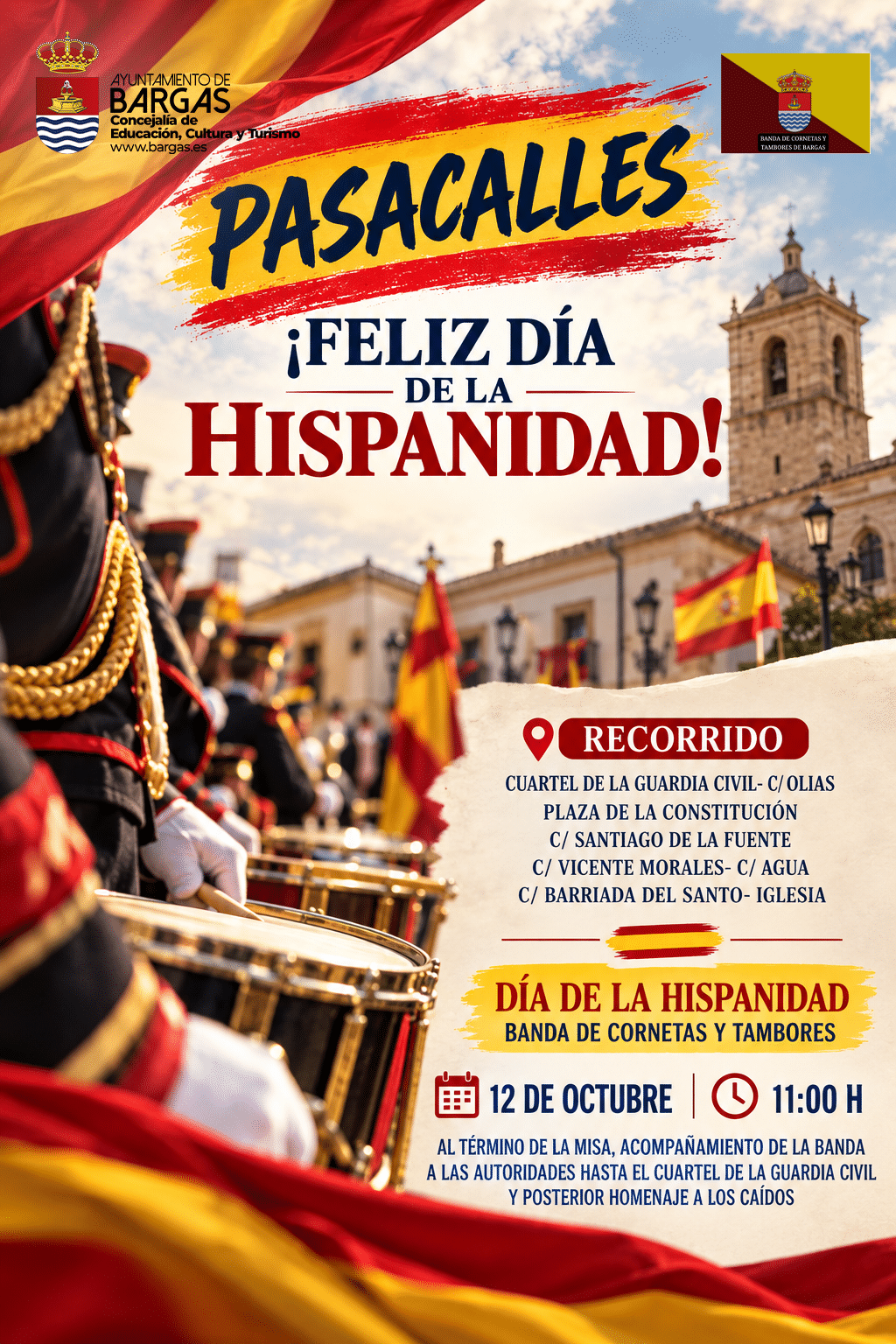 Pasacalles «Día de la Hispanidad 2026»