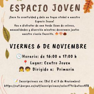 Decora tu espacio joven
