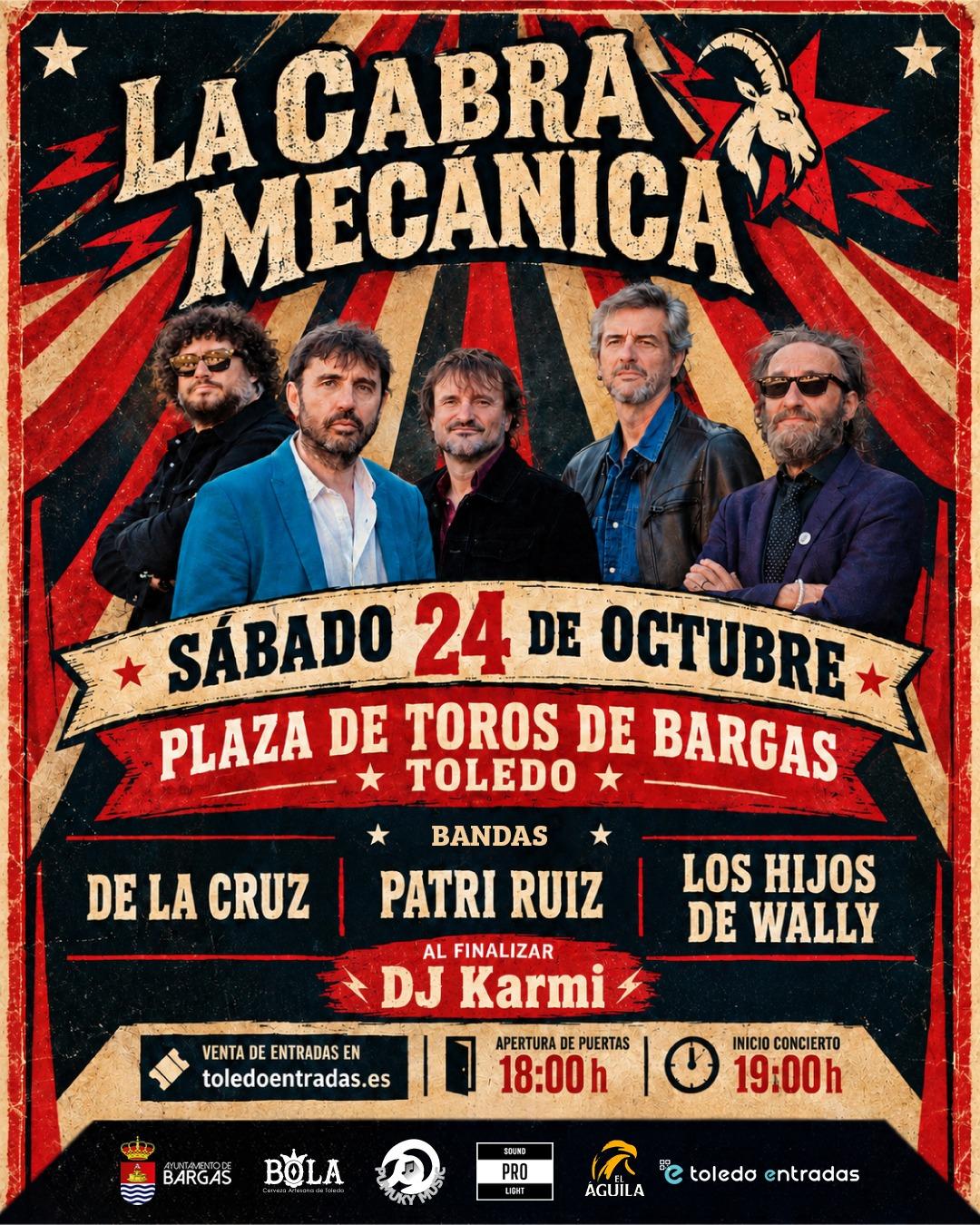Concierto: «La Cabra Mecánica»