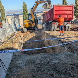 El Ayuntamiento de Bargas inicia las obras de ampliación del Cementerio Municipal